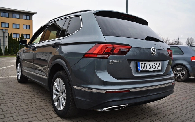 Volkswagen Tiguan Allspace cena 83900 przebieg: 154900, rok produkcji 2017 z Łazy małe 326